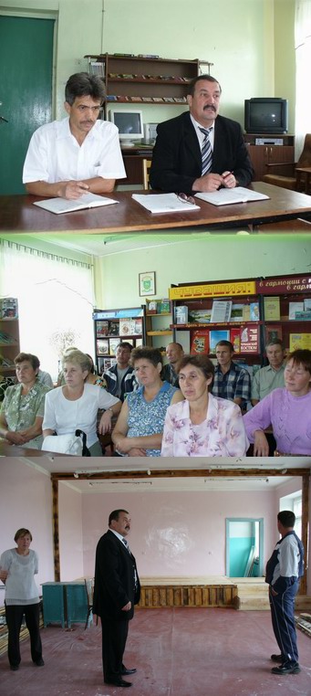Глава Шумерлинского района посетил Нижнекумашкинское сельское поселение